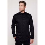 TUDORS Slim Fit Uzun Kollu Koton Saten Premium Gömlek, DR220025-02