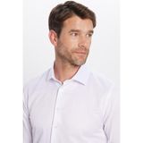 Tudors Slim Fit Uzun Kollu Pamuklu Düz Erkek Beyaz Gömlek - XL