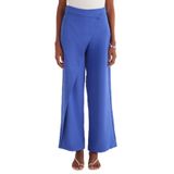 TUDORS Standart Fit Geniş Paça Pantolon, M, PN250020, Mavi, Kadın