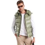 TUDORS Standart Fit Şişme Yelek, L, YL250008, Yeşil, Erkek