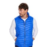 TUDORS Standart Fit Şişme Yelek, M, YL250002, Saks Mavi, Erkek
