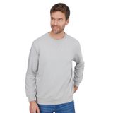 TUDORS Sweatshirt Relax Fit Rahat Kesim Bisiklet Yaka, 3XL, SW230001-01, Taş, erkek