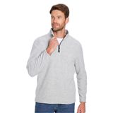 TUDORS Unisex Standart Fit Polar Sweatshirt, M, SW230004, Melanj Gri, Erkek