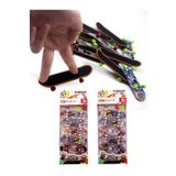 TUENGİ STORE 5'li Parmak Kaykayı Yüksek Kaliteli Skate Board Yedek Tekerlekli Tornavidalı Parmak Kaykay