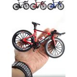 Tuengi Store Metal 1:10 Ölçek Oyuncak Yarış Bisikleti Koleksiyonluk Die Cast Model Bisiklet Ince Detaylı - Çok Renkli