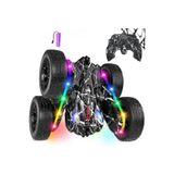 TUENGİ STORE Şarjlı Uzaktan Kumandalı Işık Sesli Stunt Car 360 Derece Dönen Takla Atan Venom Akrobat Araba