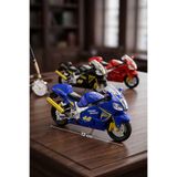 TUENGİ STORE Suzuki Hayabusa GSX1300 Model Motor Standlı İnce Detay Dekorasyon Ve Oyuncak Motosiklet