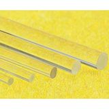 Tues Ticaret 8 mm Çap Şeffaf Akrelik Takoz Sert Plastik - 50 CM