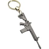 Tüfek Rifle Anahtarlık M-16 - Mat Siyah
