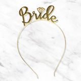 Tüfekçioğlu Metal Bride Taç Gold Renk