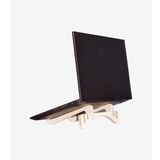 TUFETTO Kogat Yüksekliği Ayarlanabilir Laptop Standı, Ahşap, 11-17.3 inç Uyumlu, Taşınabilir, Dizüstü Bilgisayar ve iPad ile Uyumlu