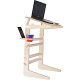 Tufetto Tando Laptop Masası Sehpası - 44 x 33 x 70 cm - Huş