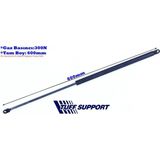 Tuff Bagaj Amortisörü Fıat Dkş Kartal E.M. -88 Mafsalsız (Uzunluk=600Mm Basınç=300N) (1 Ad )