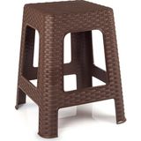 Tuffex Rattan Büyük Tabure - Kahverengi