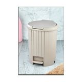 Tuffexx Tuffex Exclusive Kalite Bas Aç Mekanizmalı Banyo ve Mutfak Pedallı Çöp Kovası - Latte