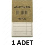 Tüftürük Adisyon Fişi Büyük 1 Adet