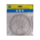 tüftürük Geometrik Küçük Universal Daira Şablon 1 Adet 12 cm