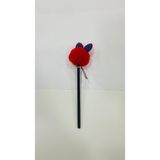 Tüftürük Süslü Figürlü Ponpon Başlıklı Kurşun Kalem - MODEL-4
