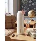 Tüftürük Vagonlife Paslanmaz Termos Çelik Matara 360 ml - Beyaz