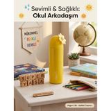 Tüftürük Vagonlife Paslanmaz Termos Çelik Matara 360 ml - Sarı