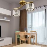 Tufty 2li Eskitme Kristalli Modern Yatak Odası Salon Kristal Avize