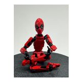 tufu.co Deadpool Dummy Eğlenceli Ve Tüm Eklemleri Haraketli Figür Oyuncak 14 Cm