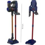 Tufy Toys Cleaner Deluxe 3'ü 1 Arada Pilli Dikey Süpürge - Krem