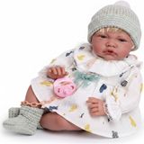 Tufy Toys Kiki Baby Elbiseli Gerçekçi Oyuncak Bebek - Renkli