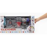 Tufy Toys Oyuncak Elektrikli Süpürge Seti- Clean Max - Krem