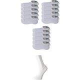 Tuğba Baby Beyaz Erkek Görünmez Çorap 15 Çift - Standart - 57