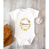 Tuğba Baby Isme Özel Isimli Baskı Yazılabilen %100 Pamuk Babaannesinin Balı Bebek Zıbın Bod - Beyaz - 2 Yaş