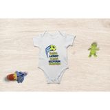 Tuğba Baby Organik Pamuk Fenerbahçe Baskılı Yazılı Bebek Body Bebek Badi Çıtçıtlı Zıbın - 3 Ay - Beyaz