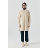 Tuğba Kolları Detaylı Tunik - Taş