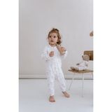 Tuğba Kuğu 0.3 TOG Fermuarlı Patiksiz Tulum - Pureline Series - Dainty Bows - 6 - 9 Ay