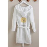 Tuğba Kuğu 4 Kat Müslin Bornoz - Pure Baby Serisi - Gülen Soft Güneş - 8 - 10 Yaş - Renkli