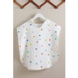 Tuğba Kuğu 4 Kat Müslin Panço - Dotty
