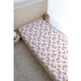 Tuğba Kuğu Baskılı Düz Çarşaf - Cartoon Serisi - Hello Kitty Pattern