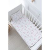 Tuğba Kuğu Bebek Boy Lastikli Çarşaf Seti - Pureline Series - Dainty Bows