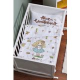 Tuğba Kuğu Iconic Serisi Alice's Party 60x100 cm Anne Yanı Beşik Nevresim Takımı