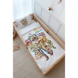 Tuğba Kuğu Montessori Nevresim Takımı (100 x 200) - Cartoon Serisi - Toy Story - 100 x 200 cm - Beyaz - Ekru