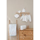 Tuğba Kuğu Organik Hastane Çıkışı - Pureline Series - Blue Dainty Bows