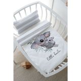 Tuğba Kuğu Pure Baby Serisi Bebek ve Anne Koala 60x100 cm Anne Yanı Beşik Nevresim Takımı