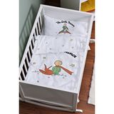 Tuğba Kuğu Pure Baby Serisi Tilki Ve Küçük Prens 60x100 cm Anne Yanı Beşik Nevresim Takımı