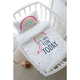 Tuğba Kuğu Pure Baby Serisi Unicorn Fun 60x100 cm Anne Yanı Beşik Nevresim Takımı