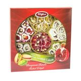 Tuğba Kuruyemiş Antep Fıstıklı Narlı Lokum 430 Gr(Turkish Delighrt)