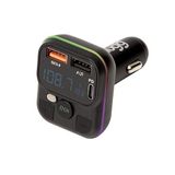 TUGG FM Verici & Araç Şarj Cihazı – C32 Modeli | Bluetooth FM Transmitter, Çift USB + Type-C PD Hızlı Şarj, Müzik Aktarımı, LED Ekran, Akıllı Çip – Siyah 104961