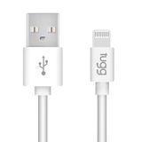Tugg Germany USB-A to Lightning Şarj ve Veri Kablosu 27W – Hızlı Şarj Destekli, Esnek Silikon Kaplama, 1 Metre – iPhone, iPad, AirPods Uyumlu 104600