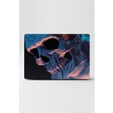 TUGİBU Kaplama Notebook Macbook Uyumlu Kurukafa Laptop Sticker