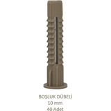 Tuğla Boşluk Dübeli 10 mm 40 Adet