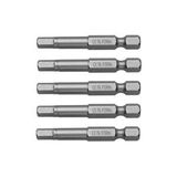 TUĞRA HIRDAVAT Ceta Form CB/1920 Çelik Bits Alyan Uç Seti 2mm x 50MM 5'li Paket